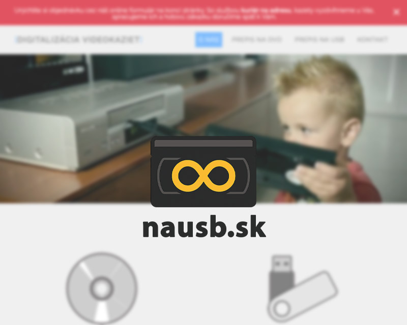 naUSB.sk - digitalizácia videokaziet