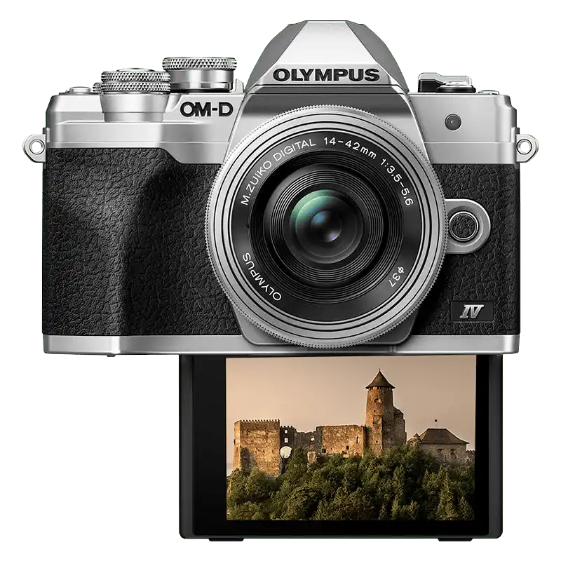 Olympus OM-D E-M10 Mark IV + 14–42 Pancake