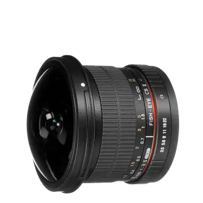 Samyang 8mm f/3.5 IF UMC Fisheye CSII (pre Nikon)