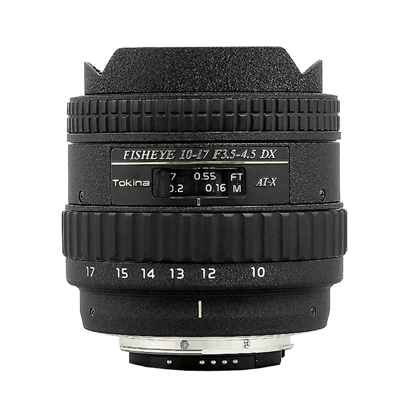 Tokina fisheye AT-X 10-17mm f/3.5-4.5 (pre Canon)