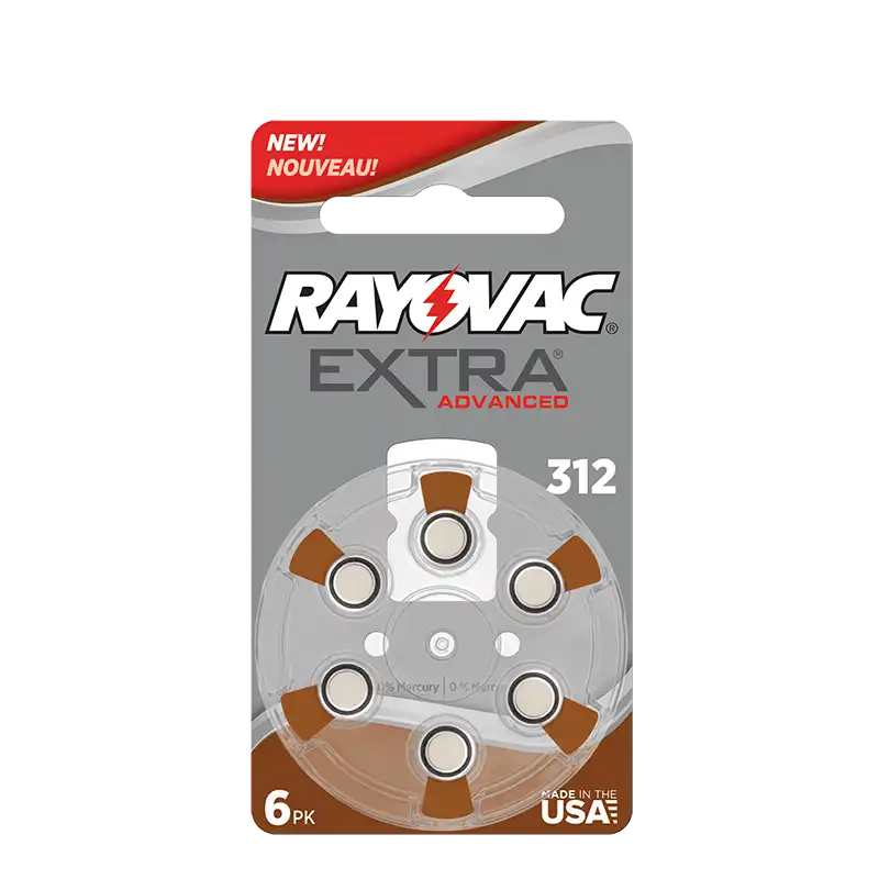 Batéria Rayovac Extra 312