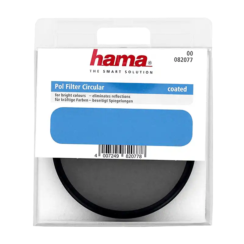 Hama polarizačný cirkulárny filter (rôzne veľkosti)