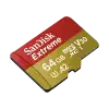 SanDisk extreme micro SDXC 64GB V30 + adaptér