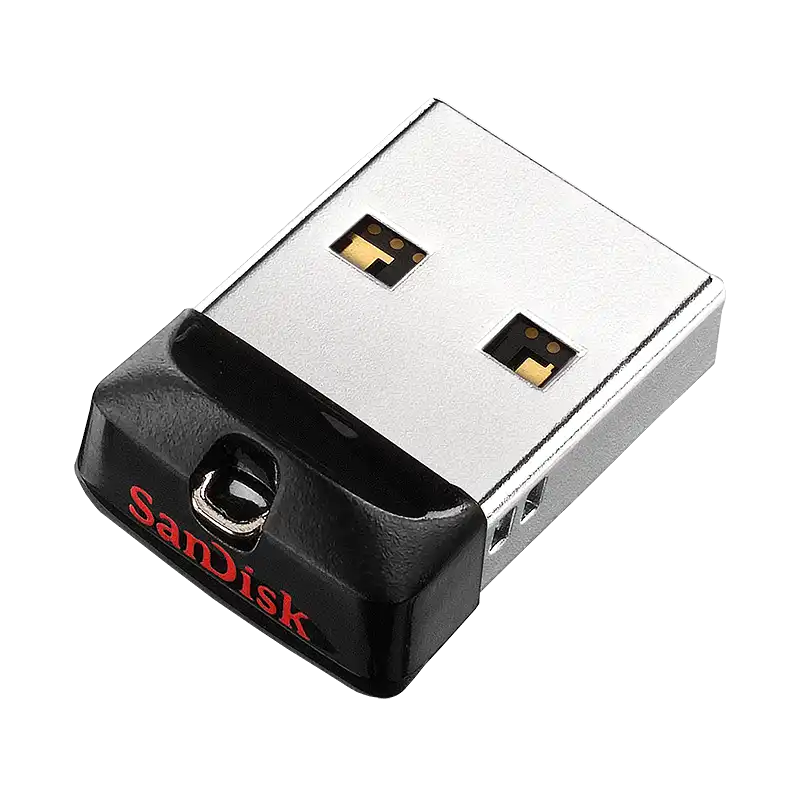 SanDisk cruzer fit USB 2 kľúč (rôzne veľkosti)