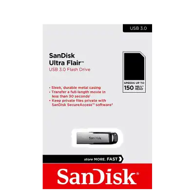 USB 3.0 kľúč SanDisk ultra flair (rôzne veľkosti)