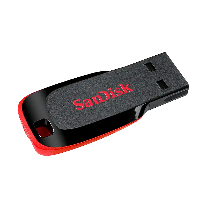 USB 2 kľúč SanDisk Cruzer blade (rôzne veľkosti)