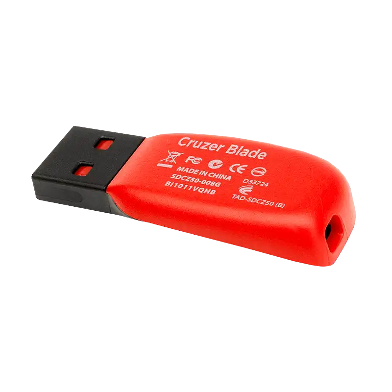 USB 2 kľúč SanDisk Cruzer blade (rôzne veľkosti)