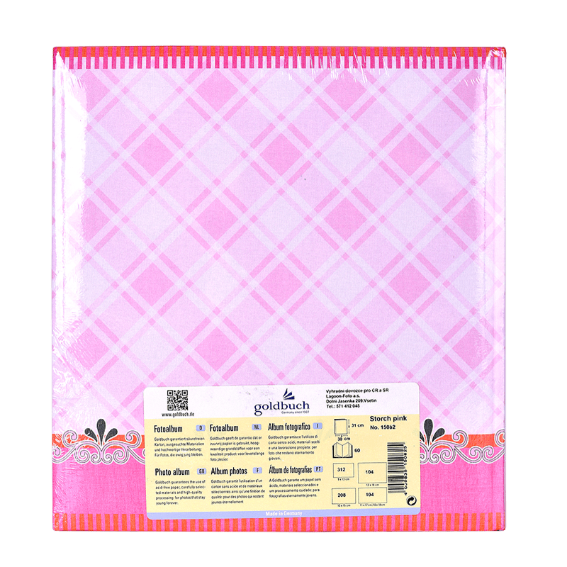 Goldbuch storch pink