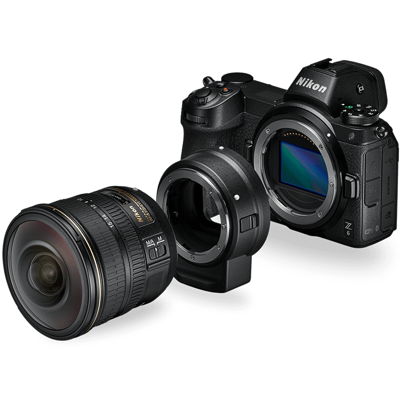 Nikon Z6 + 24-70mm f4 + FTZ