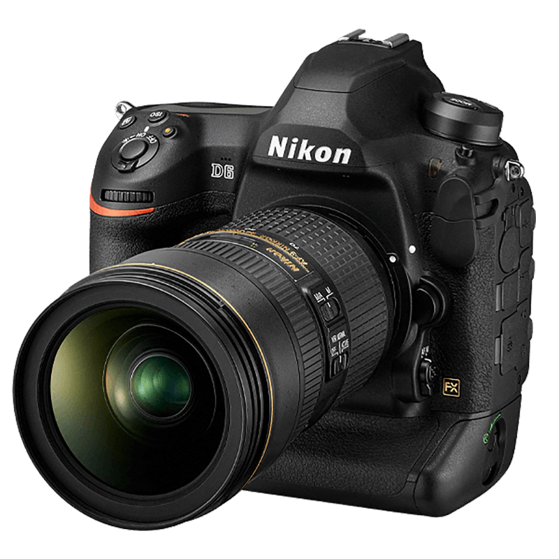 Nikon d6 s objektivom