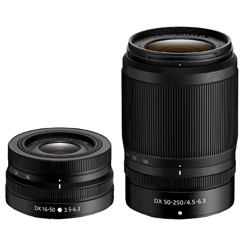 Nikon Z 30 + Nikkor Z 16-50 VR + Nikkor Z 50-250 VR Nikon Z 30 + Nikkor Z 16-50 VR + Nikkor Z 50-250 VR