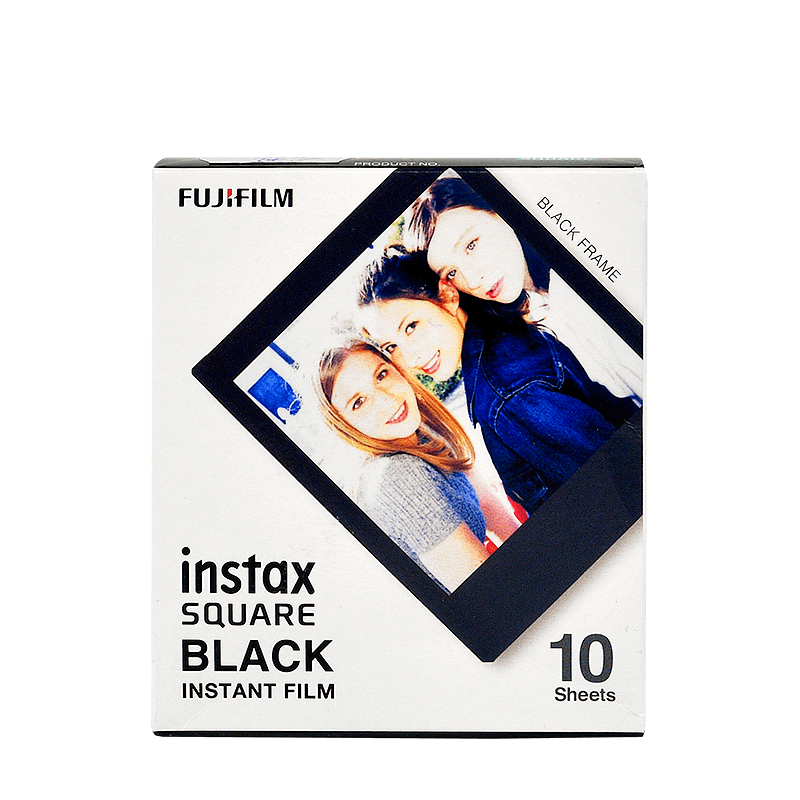 Instax film square 10ks black cierne okraje