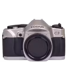 Cosina C3 (telo) +  obj 50 f/1.7 a 100-300 f/5.6-6.7