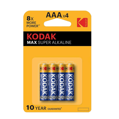 Kodak MAX Super Alkaline AAA, R03 Kodak MAX Super Alkaline AAA, R03