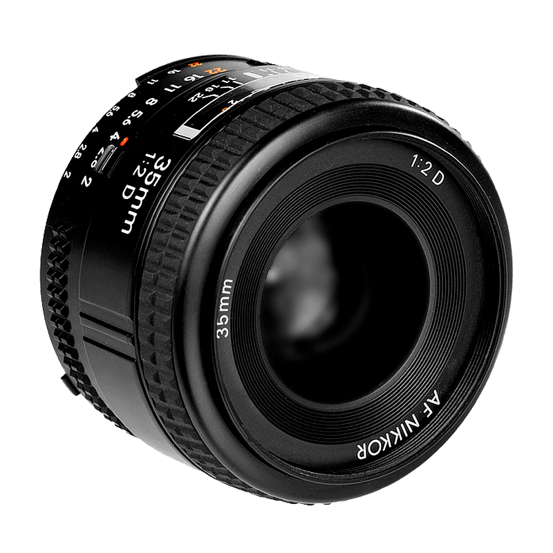 Nikkor 35mm f2d zpredu