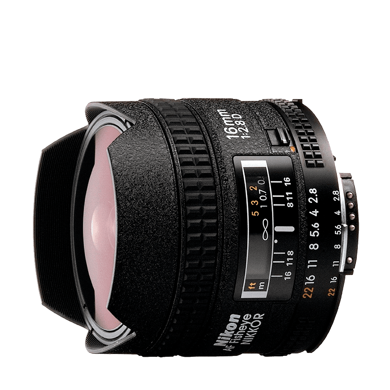Nikkor af fisheye 16mm f2.8d