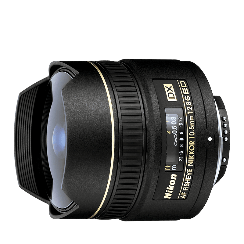 Nikkor fisheye 10.5mm f2.8G ED