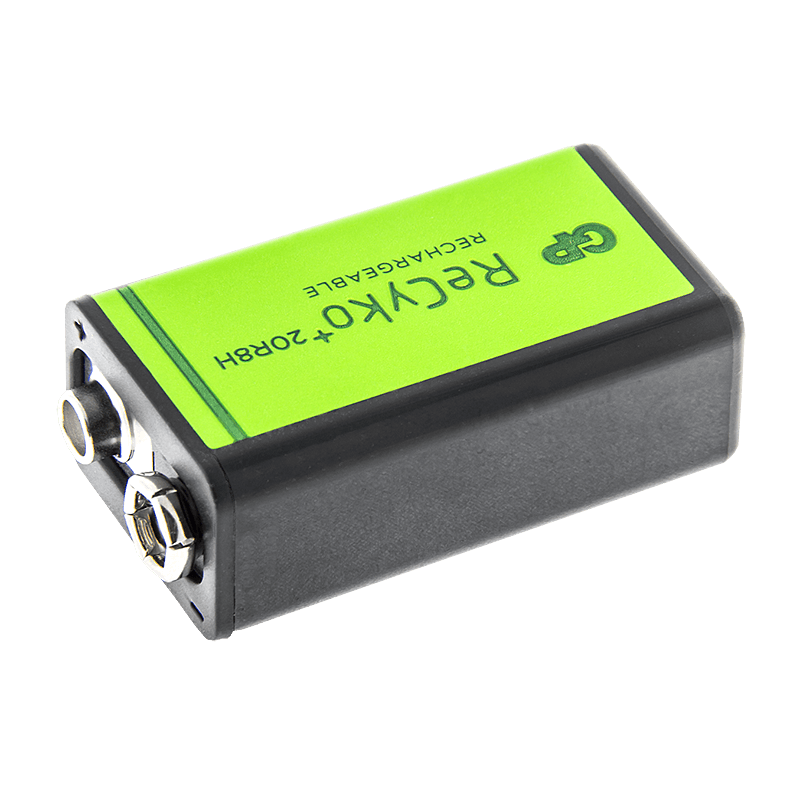 Nabíjateľná batéria recyko+ 9V Nabíjateľná batéria recyko+ 9V