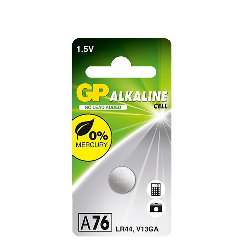 Batéria GP A76 (LR44, V13GA) Batéria GP A76 (LR44, V13GA)