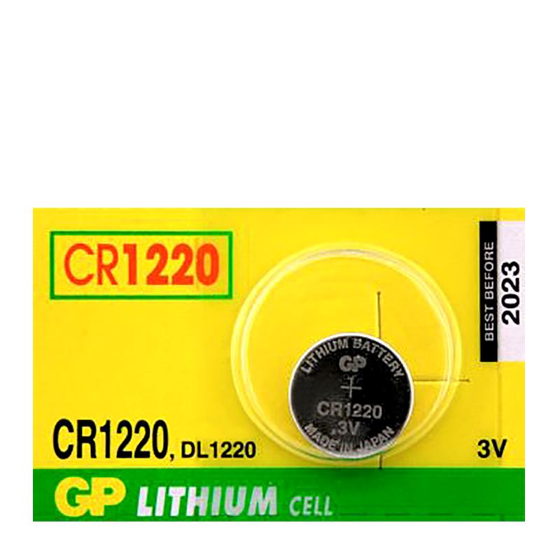 Batéria GP CR1220 Batéria GP CR1220