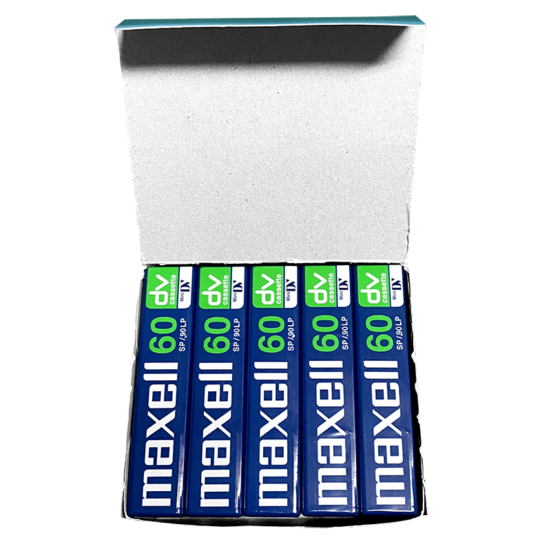 Videokazety Mini DV Maxell DVM-60SE 5-pack