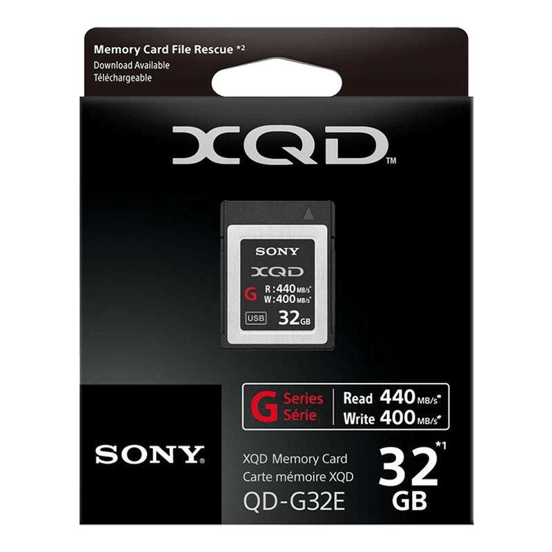 Sony XQD karta séria G (rôzne veľkosti) Sony XQD karta séria G (rôzne veľkosti)