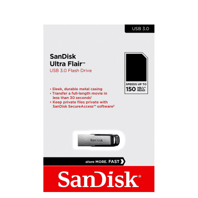 USB 3.0 kľúč SanDisk ultra flair (rôzne veľkosti)