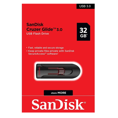 SanDisk Cruzer Glide 3.0 32 GB USB kľúč