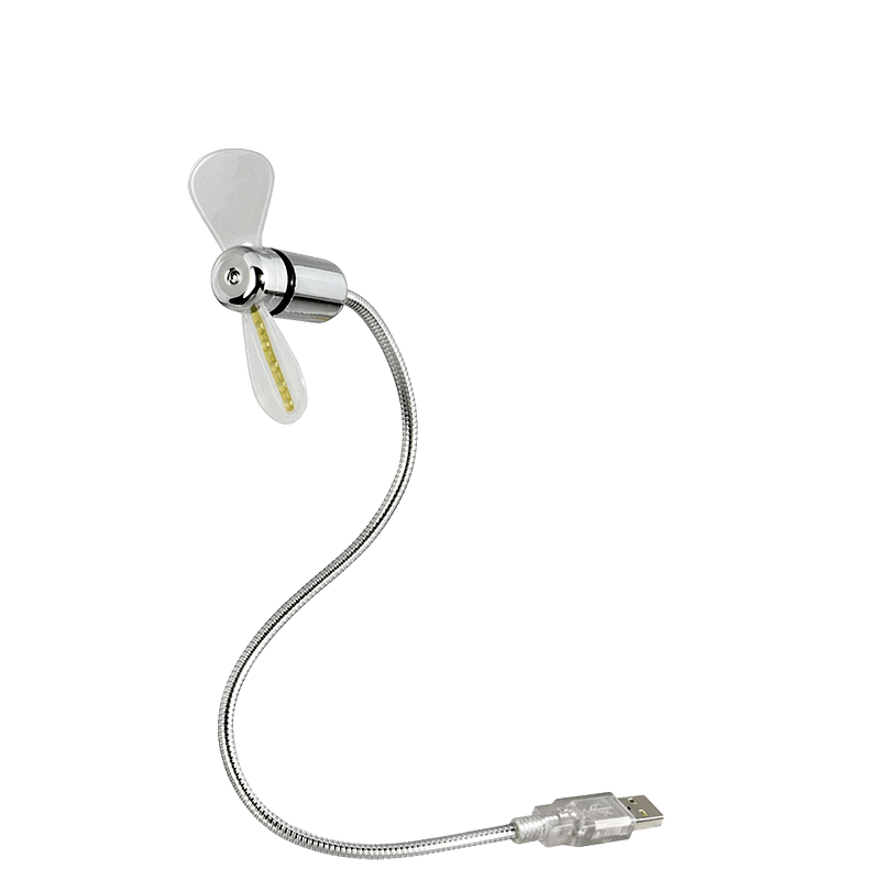 USB ventilátor s led hodinkami USB ventilátor s led hodinkami