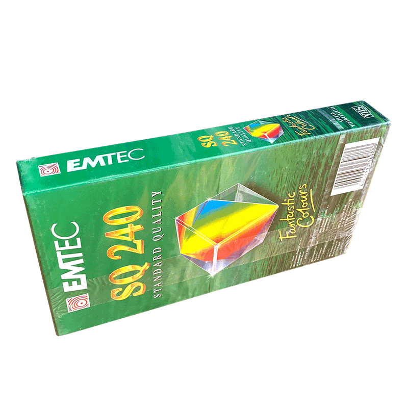Vhs kazeta emtec sq