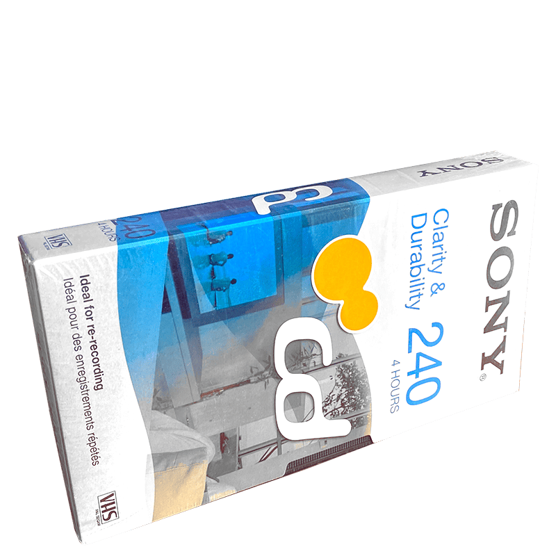 VHS kazeta Sony 240 VHS kazeta Sony 240