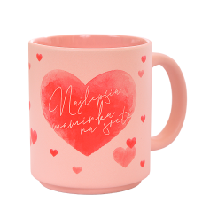 Candy hrnček 330ml. (staroružový)