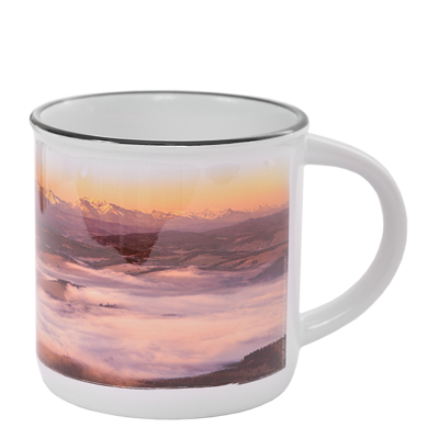 Keramický retro fotohrnček 280 ml.